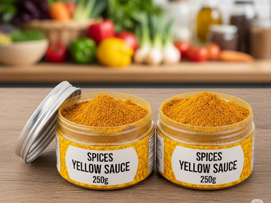 Épices moulues – Sauce Jaune 250 g