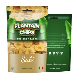 chip de plantain vert 250g