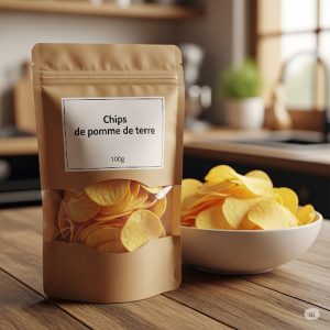 Chips de pomme de terre – 100g