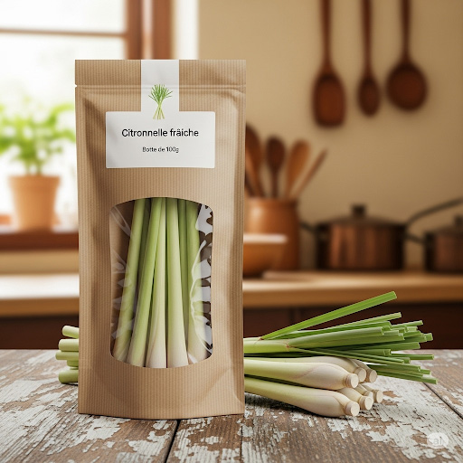 Citronnelle fraîche – Botte de 100g