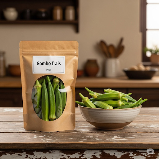 Gombo frais – 500g