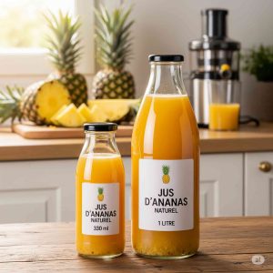 Jus d’Ananas Naturel – 330 ml / 1 Litre
