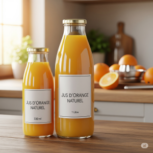 Jus d’Orange Naturel – 330 ml / 1 Litre
