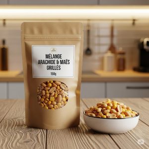 Mélange Arachide & Maïs grillés – 150g